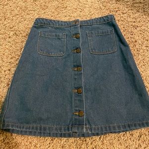 Denim Skirt 🌻